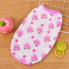 Fruit Print Polyester Pet Vest for Dogs and Cats