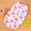 Fruit Print Polyester Pet Vest for Dogs and Cats