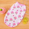 Fruit Print Polyester Pet Vest for Dogs and Cats