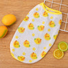 Fruit Print Polyester Pet Vest for Dogs and Cats