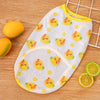 Fruit Print Polyester Pet Vest for Dogs and Cats