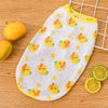 Fruit Print Polyester Pet Vest for Dogs and Cats