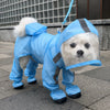Waterproof Full-Coverage Raincoat for Small Dogs