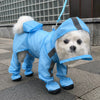 Waterproof Full-Coverage Raincoat for Small Dogs