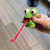 Big-Eyed Frog or Dinosaur Squeaky Dog Toy