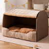 Enclosed Cat & Dog Bed with Removable, Washable Cushion