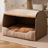 Enclosed Cat & Dog Bed with Removable, Washable Cushion