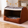 Enclosed Cat & Dog Bed with Removable, Washable Cushion