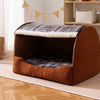 Enclosed Cat & Dog Bed with Removable, Washable Cushion