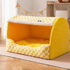 Enclosed Cat & Dog Bed with Removable, Washable Cushion