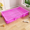 Dog Potty Training Tray with Grated Platform