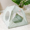 Enclosed Cat & Small Dog Tent Bed