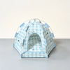 Semi-Enclosed Pet Tent Bed with Removable, Washable Cover