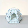 Semi-Enclosed Pet Tent Bed with Removable, Washable Cover