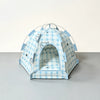 Semi-Enclosed Pet Tent Bed with Removable, Washable Cover