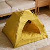 Semi-Enclosed Cat & Dog Tent Bed with Removable Washable Cushion