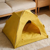 Semi-Enclosed Cat & Dog Tent Bed with Removable Washable Cushion
