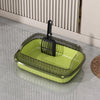 Large Low-Entry Cat Litter Box with Side Opening