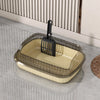 Large Low-Entry Cat Litter Box with Side Opening