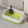 Large Low-Entry Cat Litter Box with Side Opening