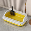 Large Low-Entry Cat Litter Box with Side Opening