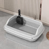 Large Low-Entry Cat Litter Box with Side Opening