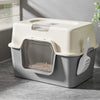 Extra-Large Enclosed Cat Litter Box for Large Cats