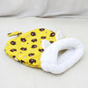 Semi-Enclosed Pet Tent Bed with Tunnel for Cats & Dogs