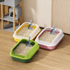 Spacious Cat Litter Box for Kittens and Adult Cats