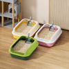 Spacious Cat Litter Box for Kittens and Adult Cats