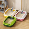 Spacious Cat Litter Box for Kittens and Adult Cats