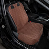 Faux Leather Pet Car Seat Cover for Front or Rear Seats