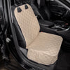 Faux Leather Pet Car Seat Cover for Front or Rear Seats