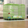 Foldable Dog Crate with Tray and Pee Pads p-05263
