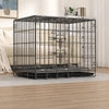 Foldable Dog Crate with Tray and Pee Pads p-05263