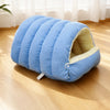 Semi-Enclosed Pet Bed for Cats and Small Dogs