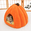 Enclosed House-Style Cat & Small Dog Bed