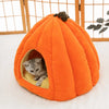 Enclosed House-Style Cat & Small Dog Bed