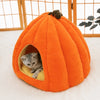 Enclosed House-Style Cat & Small Dog Bed