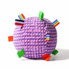 Squeaky Plush Ball Dog Toy for Rolling and Interactive Play