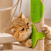 Silicone Pet Grooming Brush for Bathing and Loose Fur