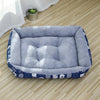 Rectangular Padded Pet Bed for Dogs & Cats