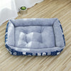 Rectangular Padded Pet Bed for Dogs & Cats