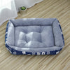 Rectangular Padded Pet Bed for Dogs & Cats