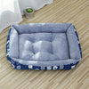 Rectangular Padded Pet Bed for Dogs & Cats