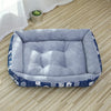 Rectangular Padded Pet Bed for Dogs & Cats