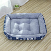 Rectangular Padded Pet Bed for Dogs & Cats