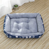 Rectangular Padded Pet Bed for Dogs & Cats