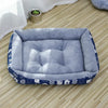 Rectangular Padded Pet Bed for Dogs & Cats