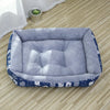 Rectangular Padded Pet Bed for Dogs & Cats